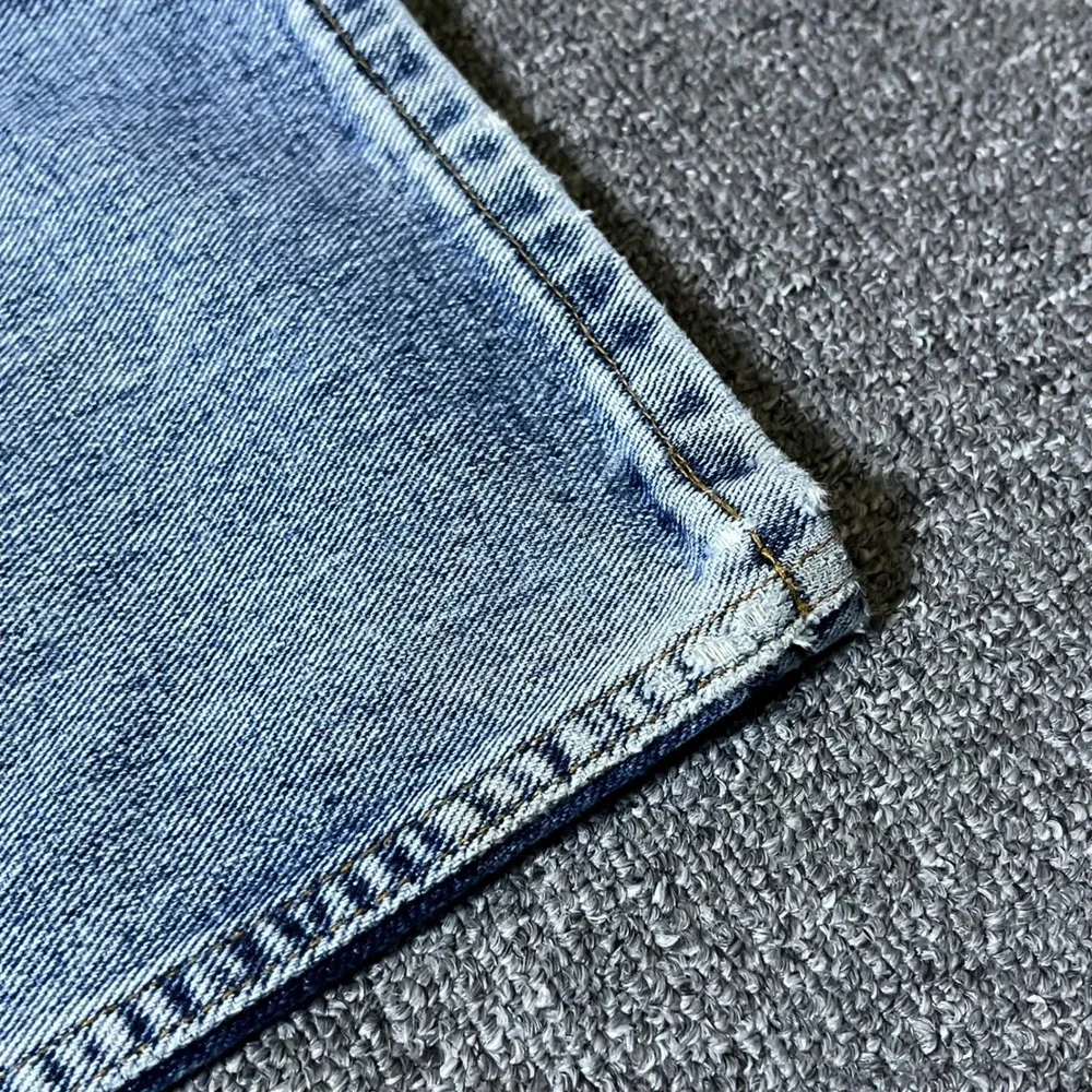 Vintage‎ Levi's Loose Fit Jeans 36x32 Blue Light Denim Distressed Gold Tab 90s